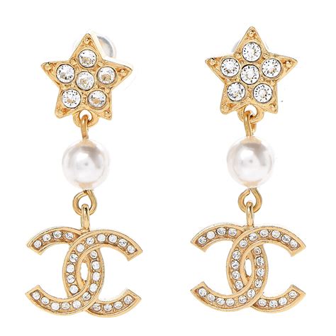 where to buy chanel cc earrings online|chanel earrings fashionphile.